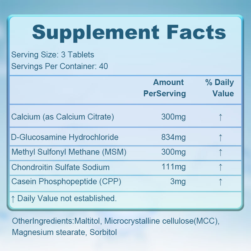 Glucosamine Chondroitin Capsules – Joint Support & Mobility Formula
