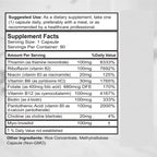 Vitamin B Complex Capsules – Energy, Brain & Daily Wellness Support