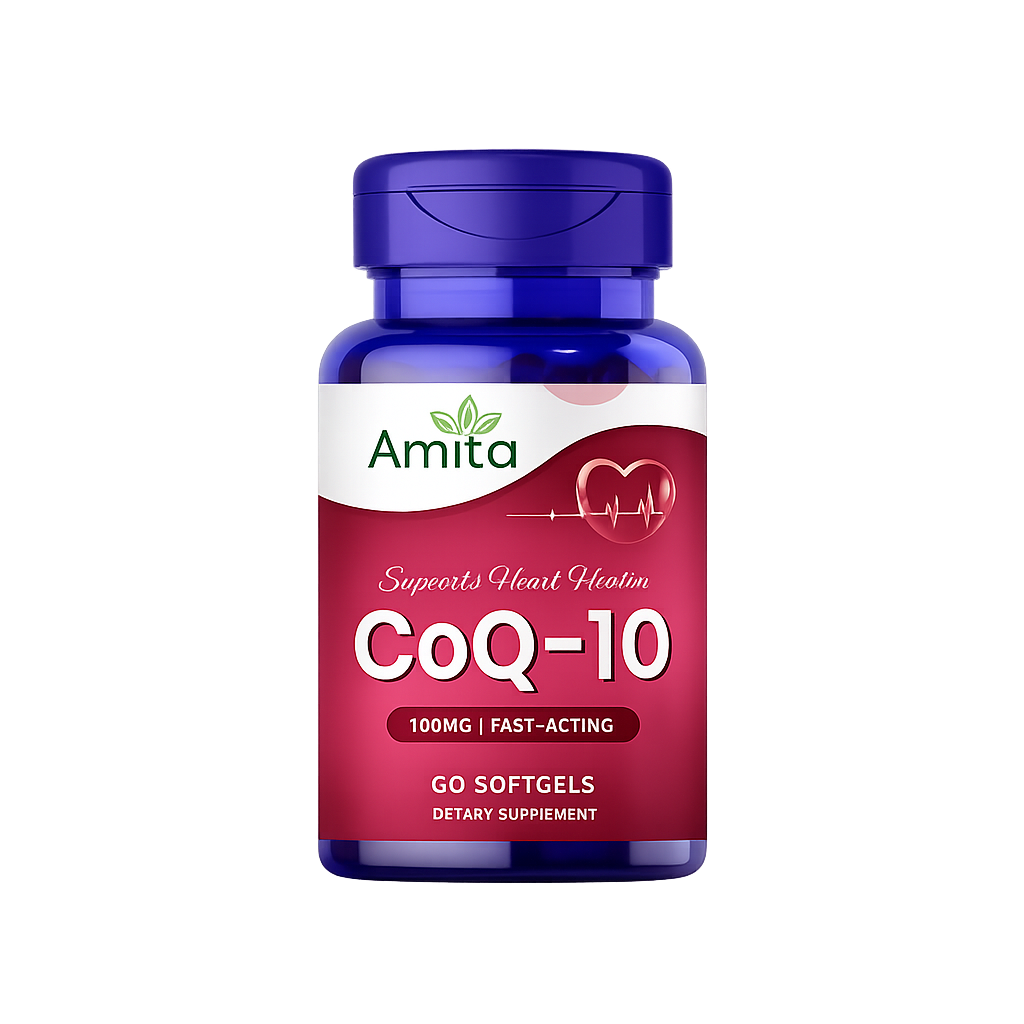 Premium Coenzyme Q10 (CoQ10) | Heart Health & Energy Support Softgels