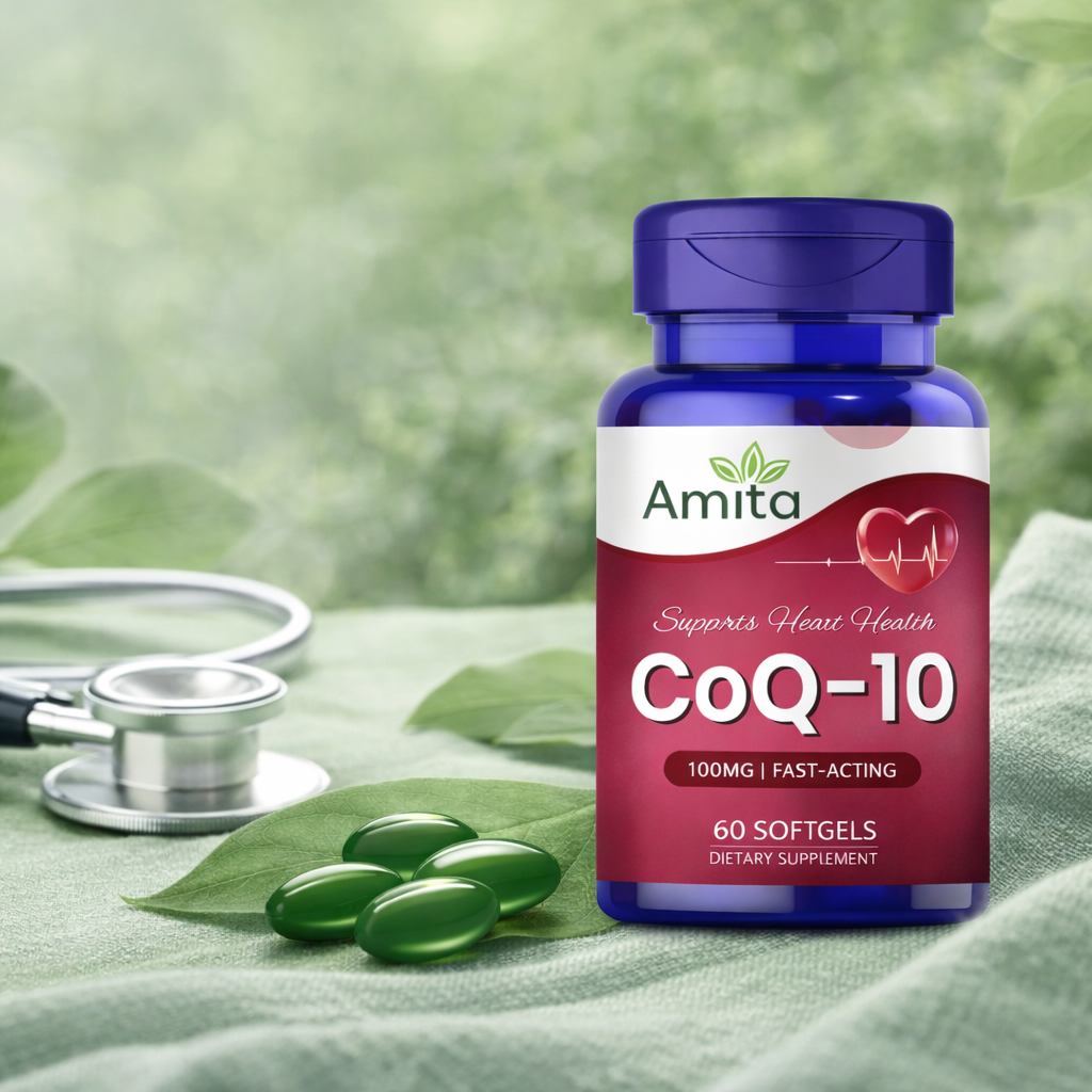 Premium Coenzyme Q10 (CoQ10) | Heart Health & Energy Support Softgels