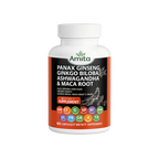 Ginseng & Ginkgo Biloba Complex | Mental Clarity & Energy Boost Capsules