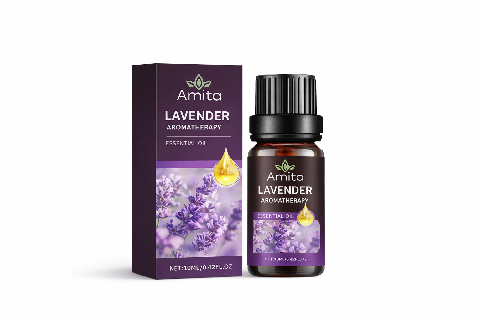 Calm & Balance Lavender Oil – Natural Relaxation & Sleep Support