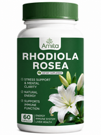 Rhodiola Rosea Extract – Energy, Focus & Stress Support Capsules