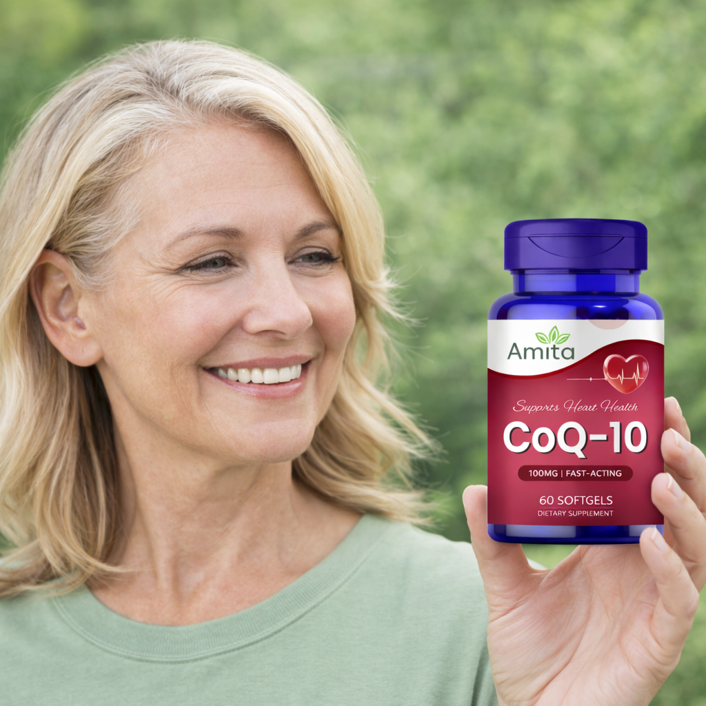 Premium Coenzyme Q10 (CoQ10) | Heart Health & Energy Support Softgels