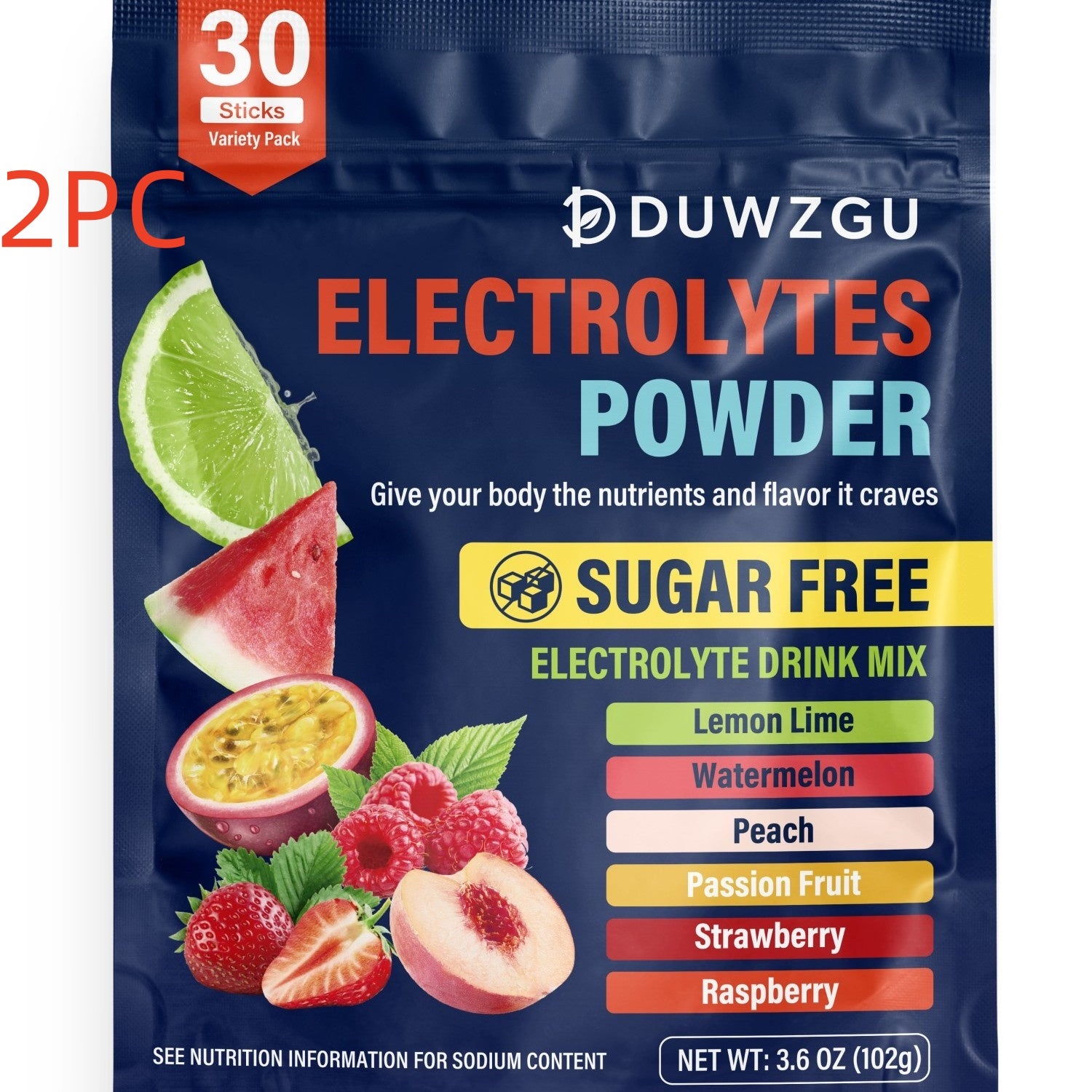 Electrolyte Hydration Powder – Sugar Free Drink Mix