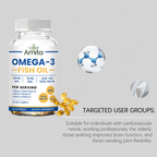 Omega-3 Fish Oil Softgels – EPA & DHA for Heart, Brain & Joint Support